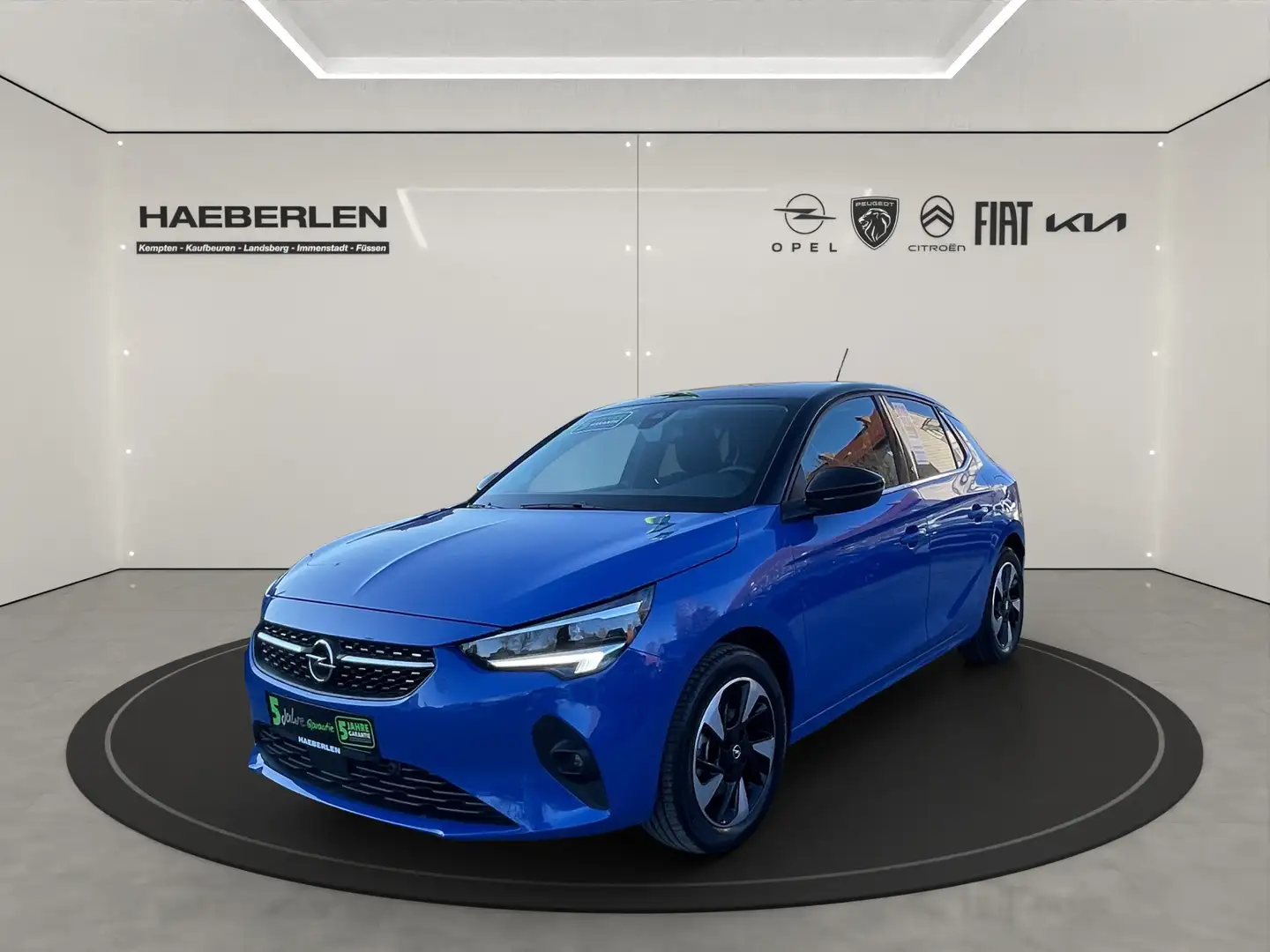 Opel Corsa F e Elegance FLA DynLi KAM KlimaA Navi LM Bleu - 2