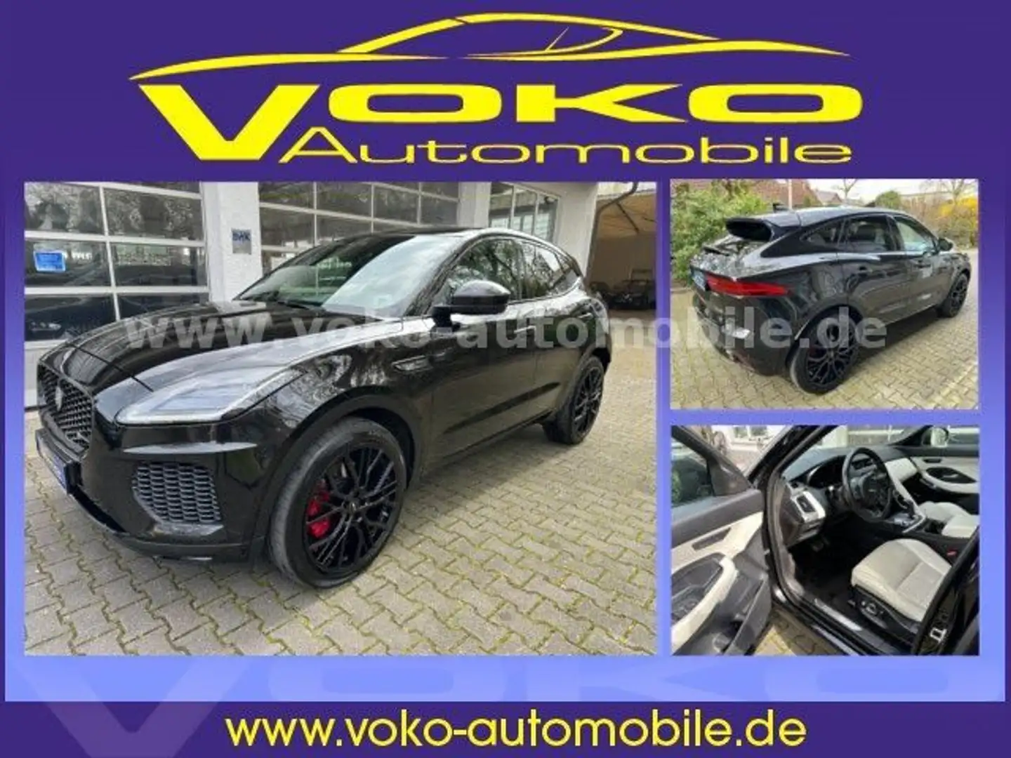 Jaguar E-Pace E-PACE D240 R-Dynamic HSE AWD LED SOUND Schwarz - 1