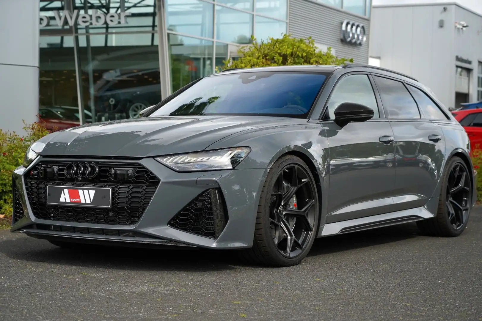Audi RS6 Avant perf. FULL EXCLUSIVE B&O ADV DYN+ CARB Gris - 2
