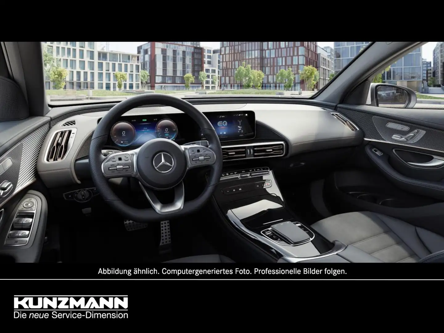 Mercedes-Benz EQC 400 4M AMG Line AMG Schiebedach Distronic Weiß - 2