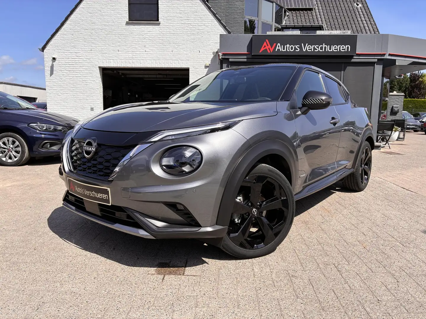 Nissan Juke Premiere Edition 1.6 Hybrid Aut. ** Camera | Na... Gris - 2