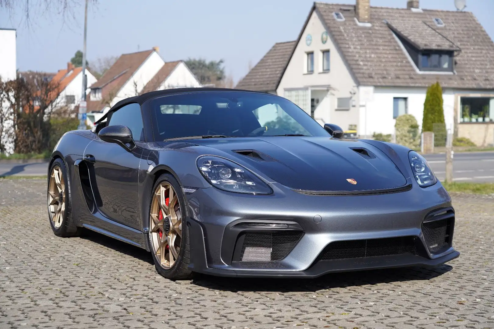 Porsche Boxster 718 Spyder RS *deutsche Auslieferung* Šedá - 2