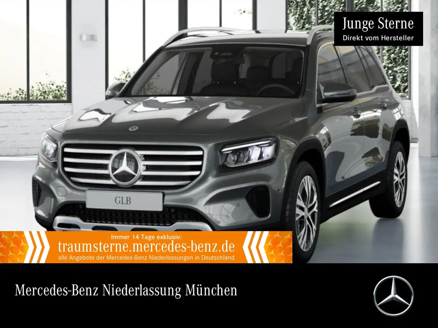 Mercedes-Benz GLB 220 4M PROGRESSIVE+LED+KAMERA+TOTW+8G Grau - 1