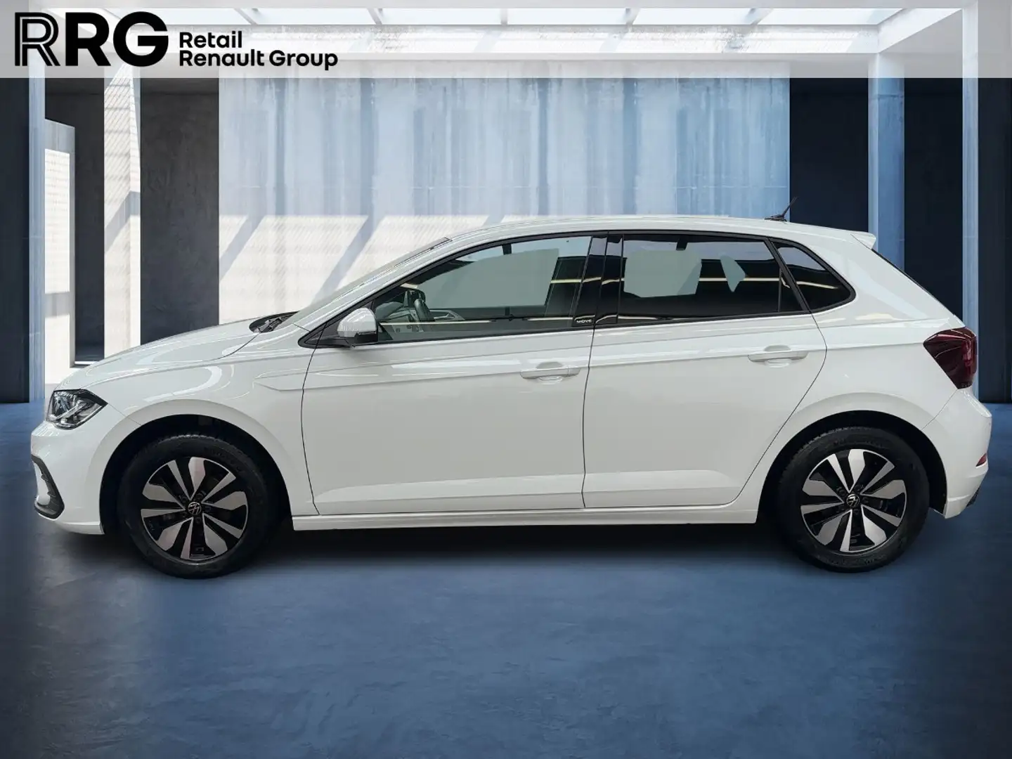 Volkswagen Polo 1.0 TSI MOVE OPF APPLE-CARPLAY SHZ PDC Weiß - 2