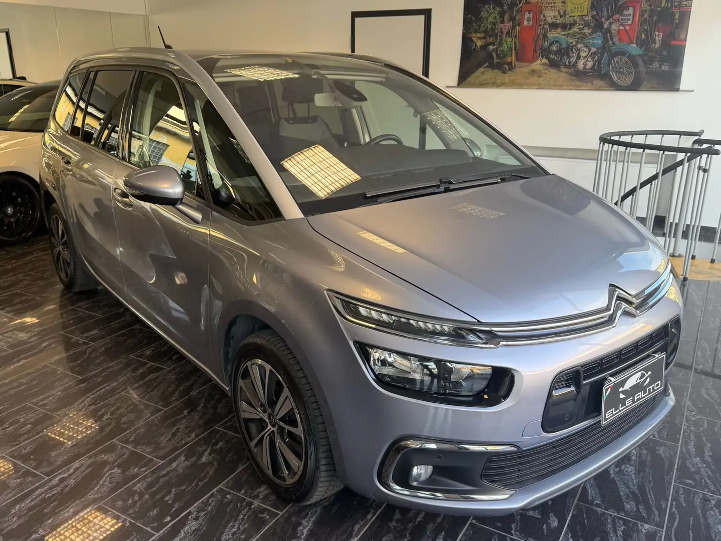 Citroen Grand C4 Picasso C4 Grand Picasso 1.6 bluehdi Shine s Gris - 1