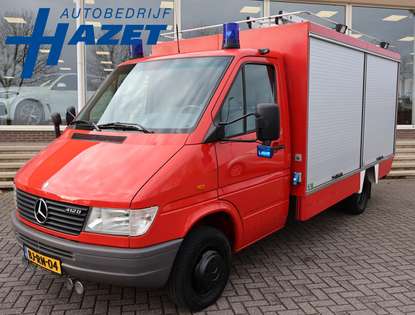 Mercedes-Benz Sprinter 412D 2.9D AUTOMAAT *13.403 KM* BRANDWEERAUTO *MARG