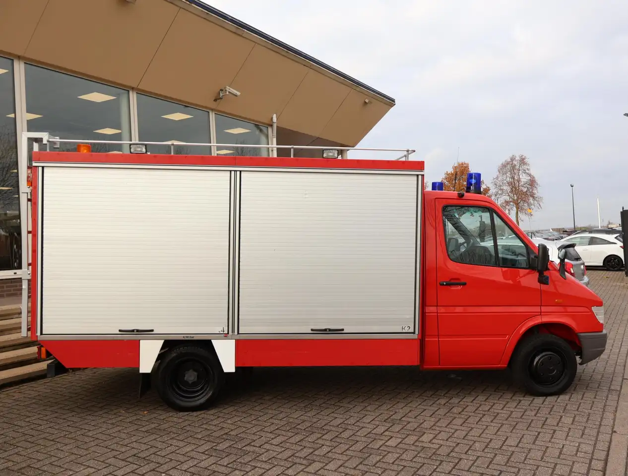 Mercedes-Benz Sprinter 412D 2.9D AUTOMAAT *13.403 KM* BRANDWEERAUTO *MARG, foto 7