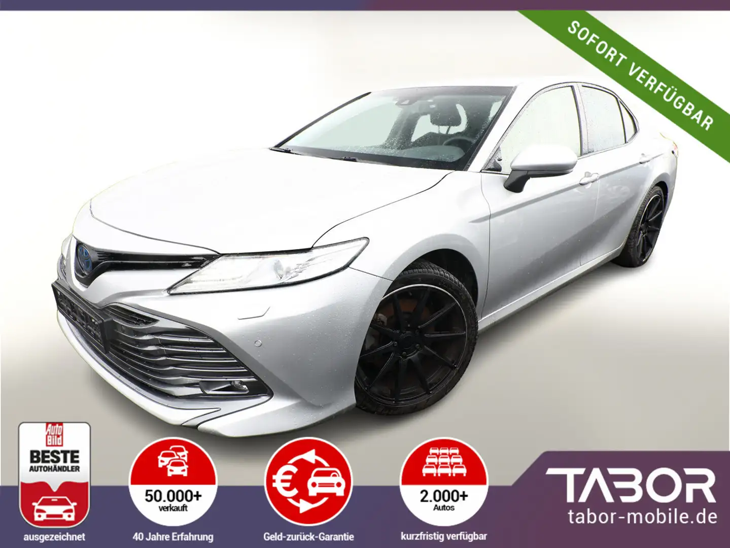 Toyota Camry Hybrid 2.5 VVTi 218 CVT Executive LED Nav Grau - 1
