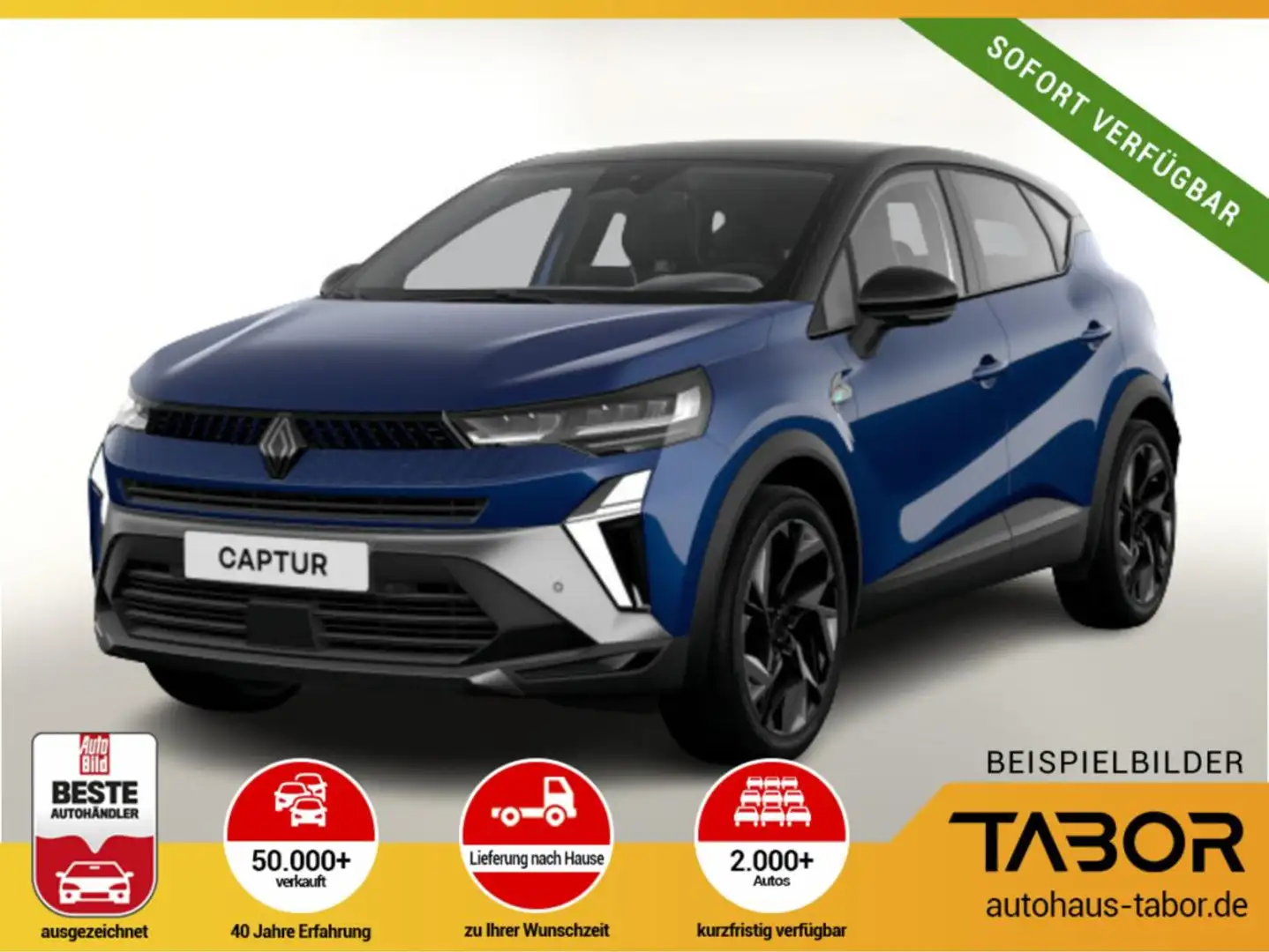 Renault Captur Esprit Alpine Full Hybrid E-Tech 160 Blau - 1