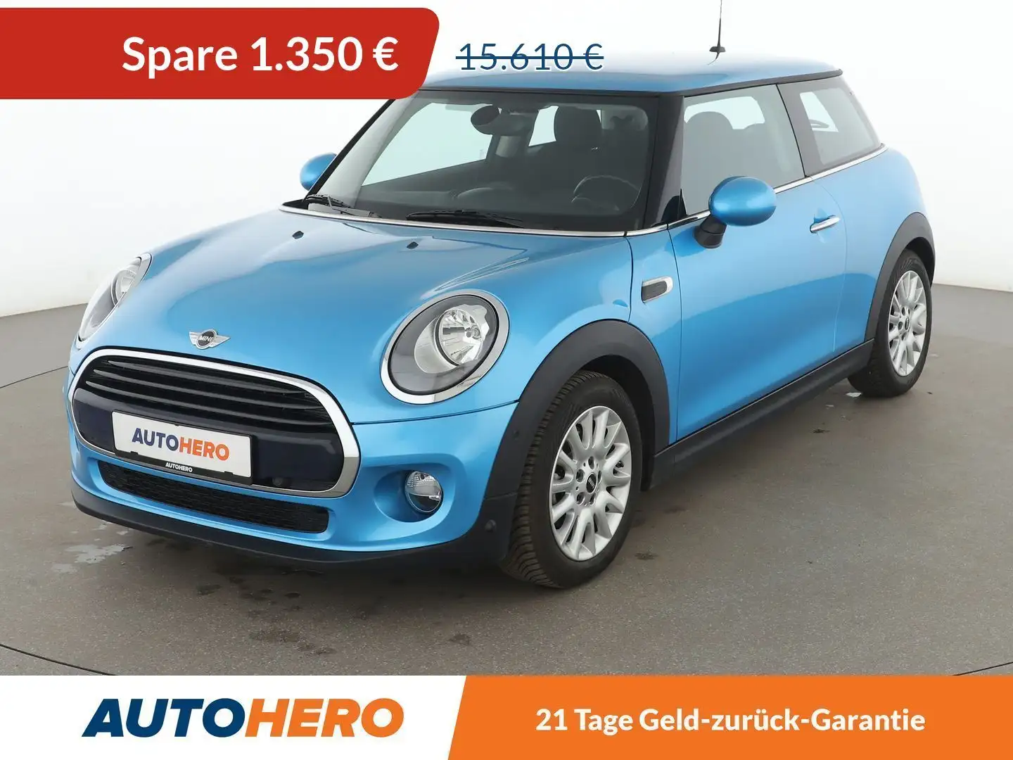 MINI Cooper D Cooper D Aut.*TEMPO*PDC*SHZ*KLIMA*GARANTIE* Modrá - 1
