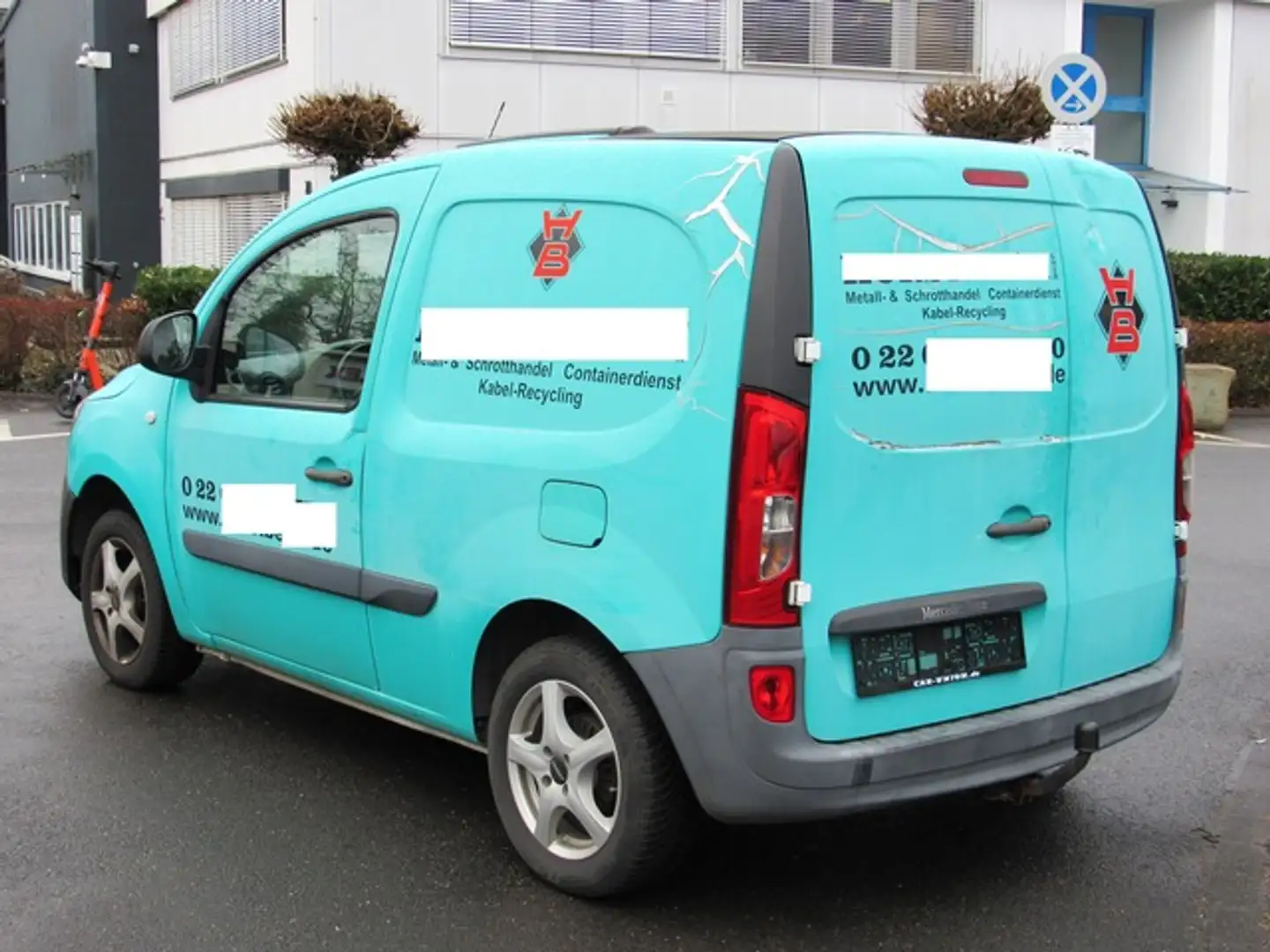 Mercedes-Benz Citan 108 CDI Kasten AHK Alus EU5 Bleu - 2