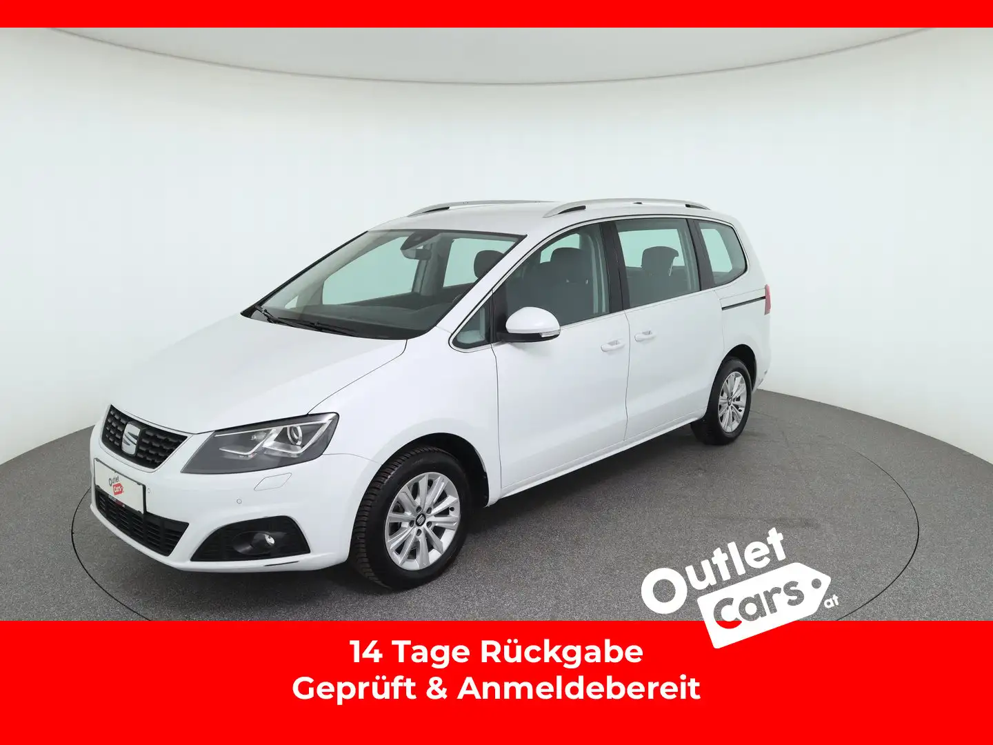 SEAT Alhambra Executive TDI Blanc - 1