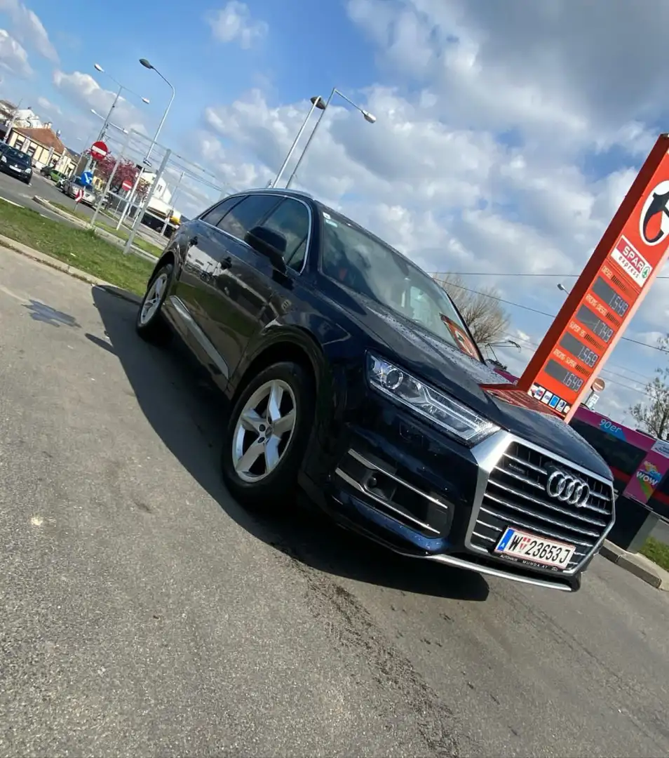 Audi Q7 3.0 TDI ultra quattro tiptronic Blau - 1