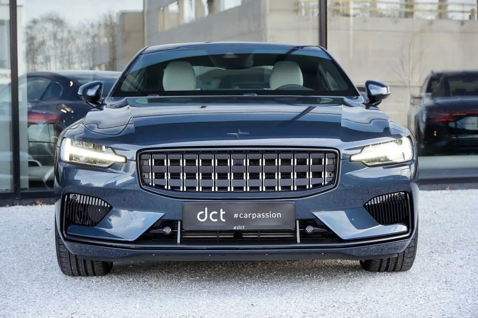 Polestar 1 ONE of 1500 B&W HUD Carbon 360° PPF Blauw - 2
