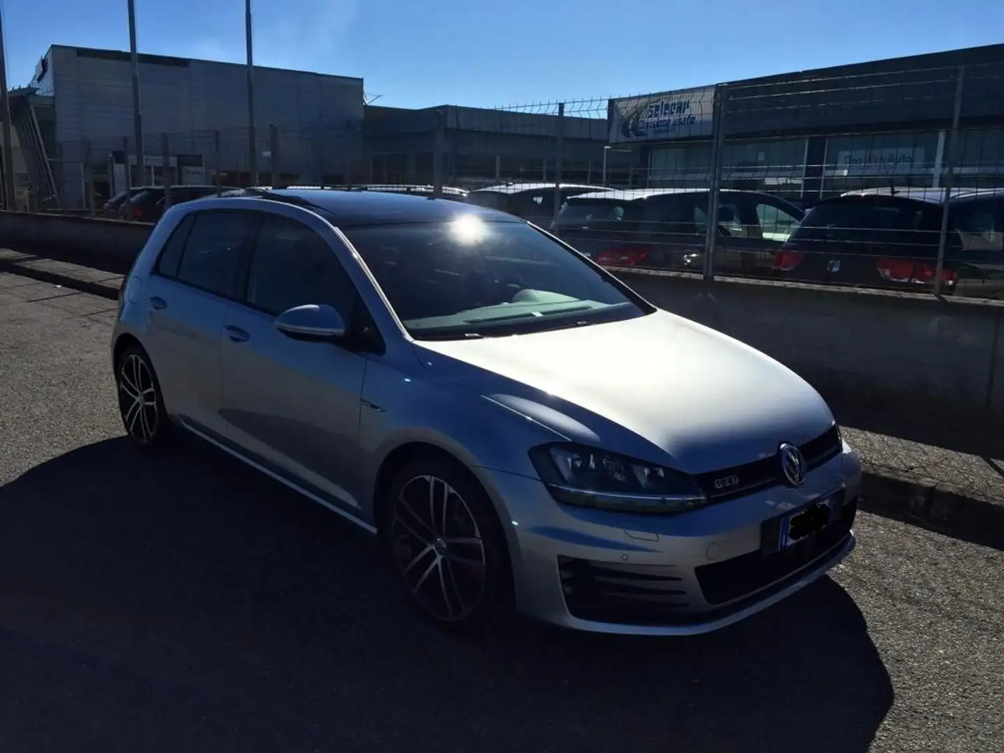 Volkswagen Golf Golf VII 5p 2.0 TDI GTD Business Argento - 2