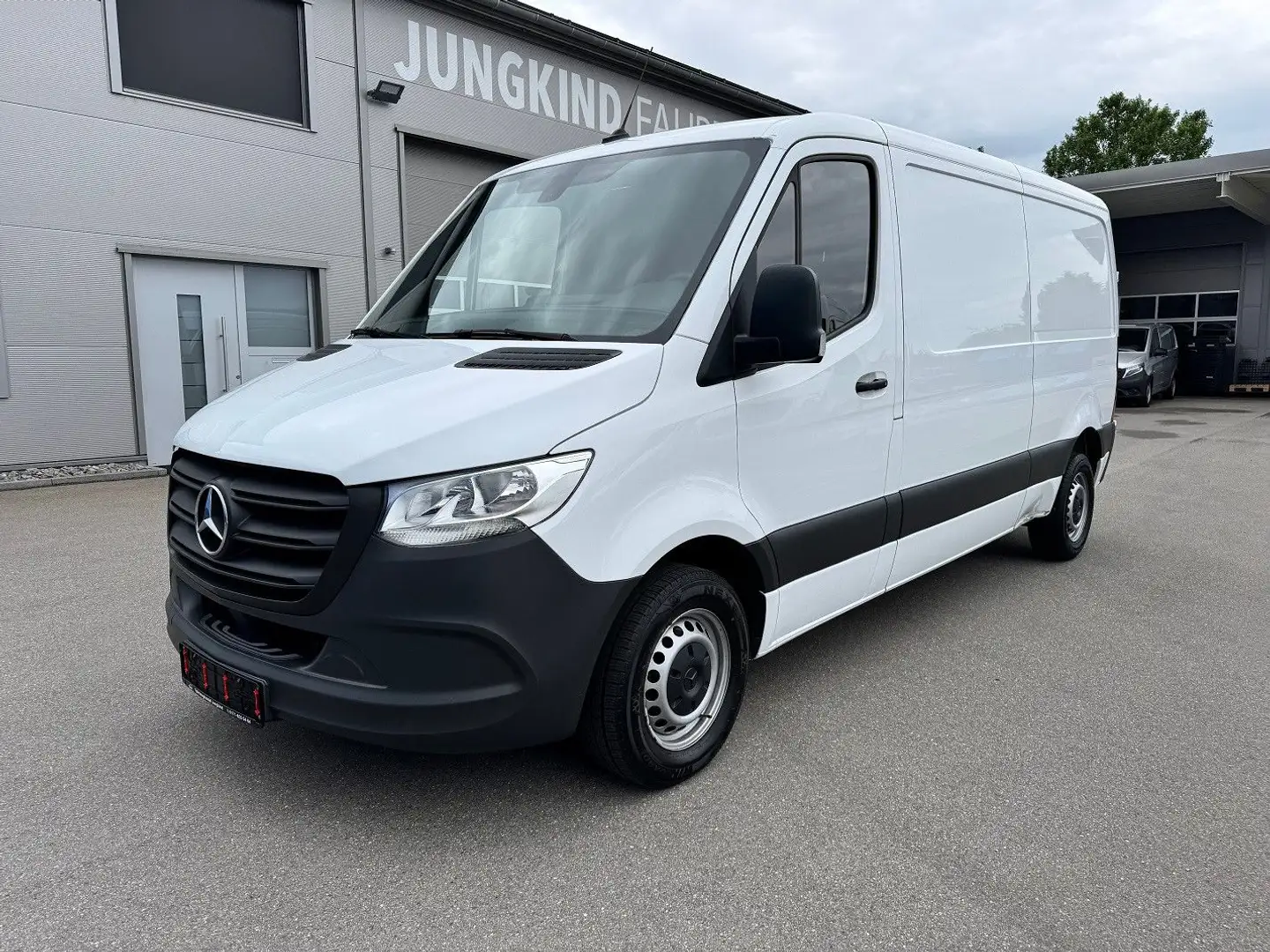 Mercedes-Benz Sprinter 215 CDI Flach Lang Klima FWD Weiß - 1