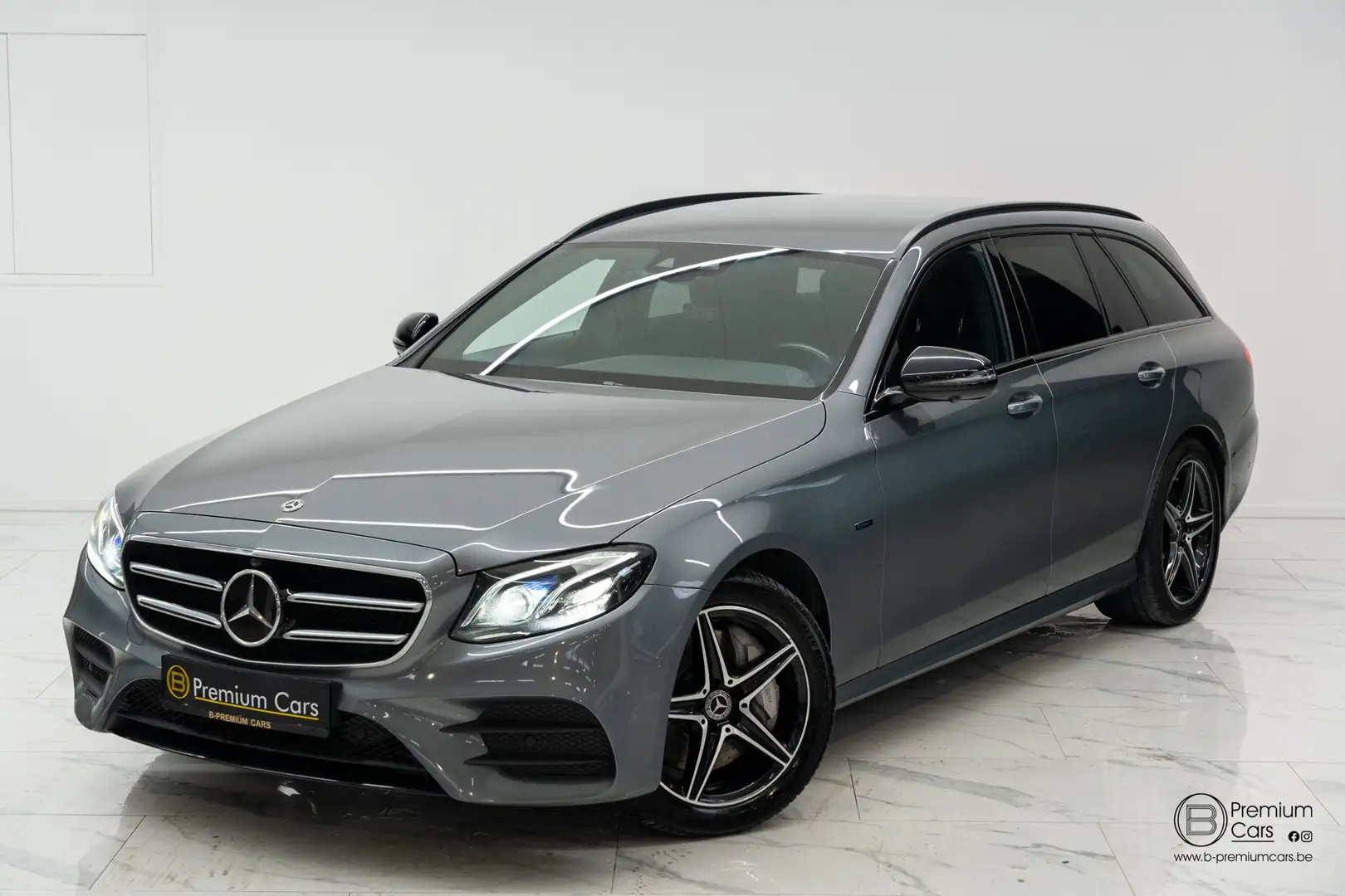 Mercedes-Benz E 300 de break 9G AMG Line! Acc, Line, 360, Trekhaak! Gri - 2
