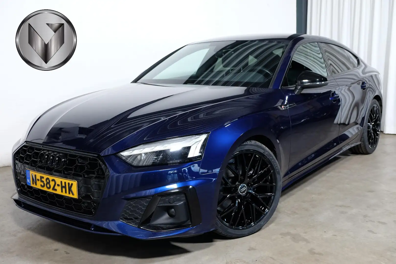 Audi A5 Sportback 35 TFSI S edition Competition Bleu - 1