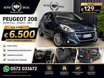 PEUGEOT 208 – SUPER FULL! CERCHI, NAVI, DA €129/MESE 🔥