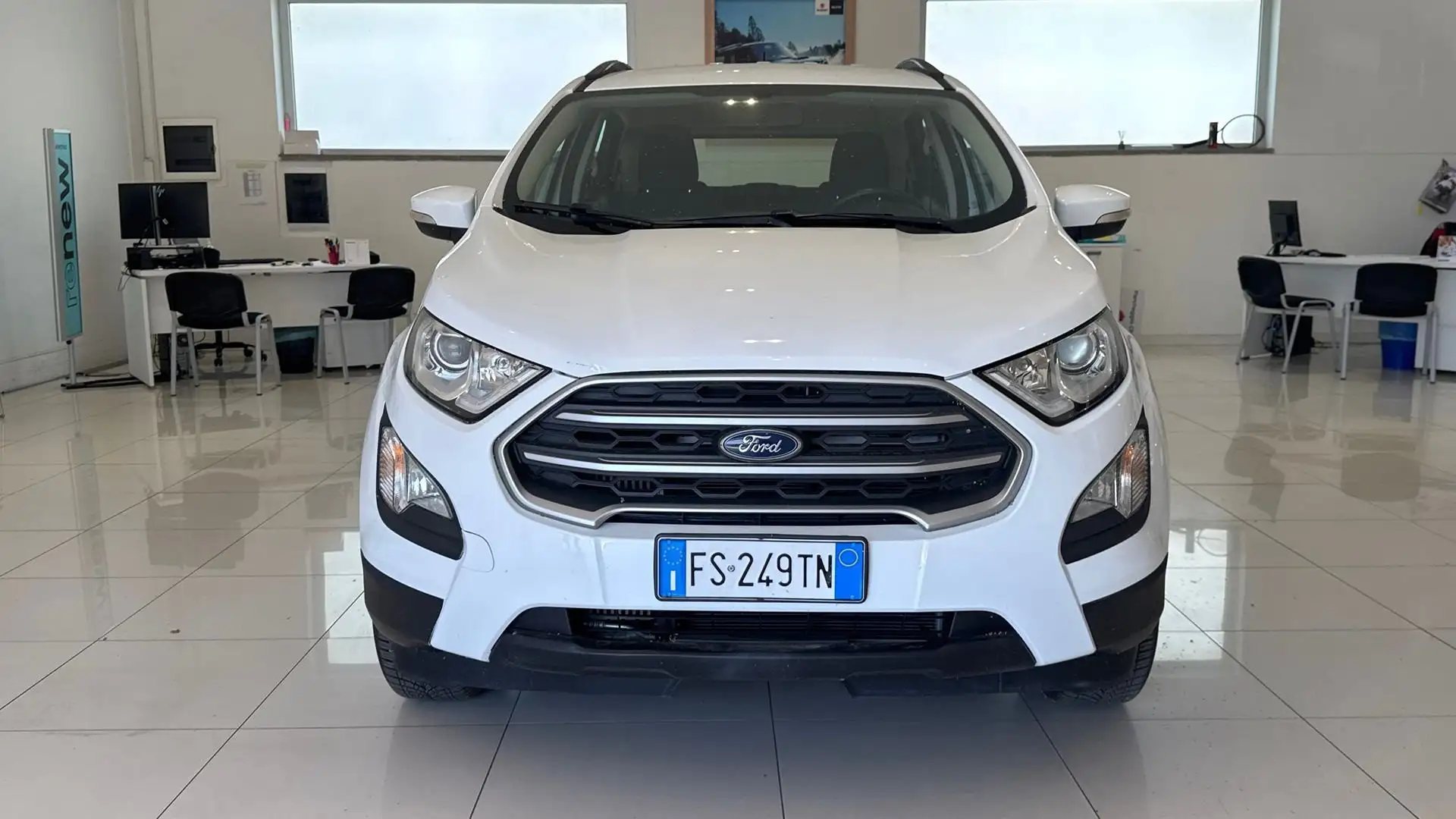 Ford EcoSport 1.0 EcoBoost 100cv Business 1.0 ECOBOOST Bianco - 2
