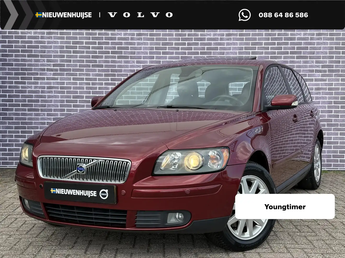 Volvo V50 2.4 Momentum | Parkeersensoren V+A | High Performa Rot - 1