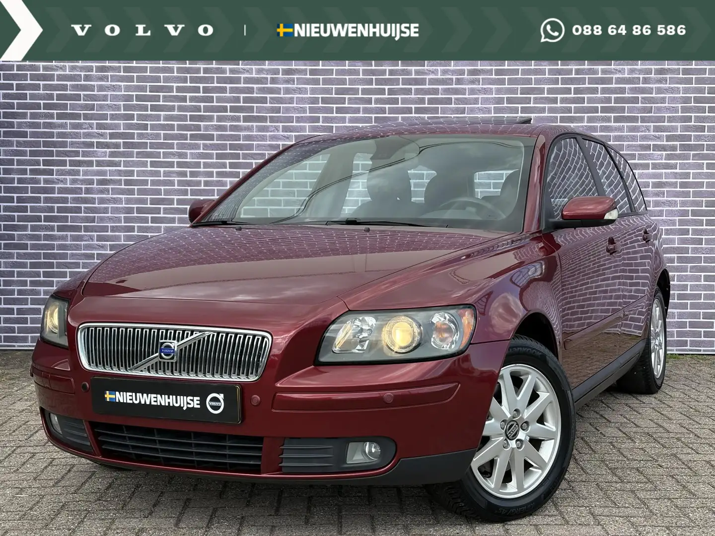 Volvo V50 2.4 Momentum | Parkeersensoren V+A | High Performa Rouge - 1