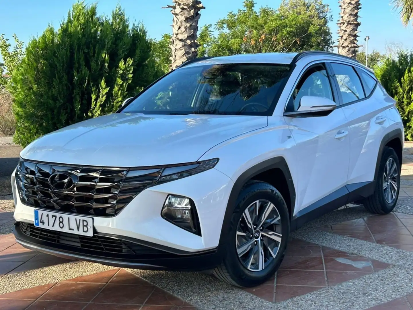 Hyundai TUCSON 1.6 CRDI 48V Maxx 4x2 Blanc - 1