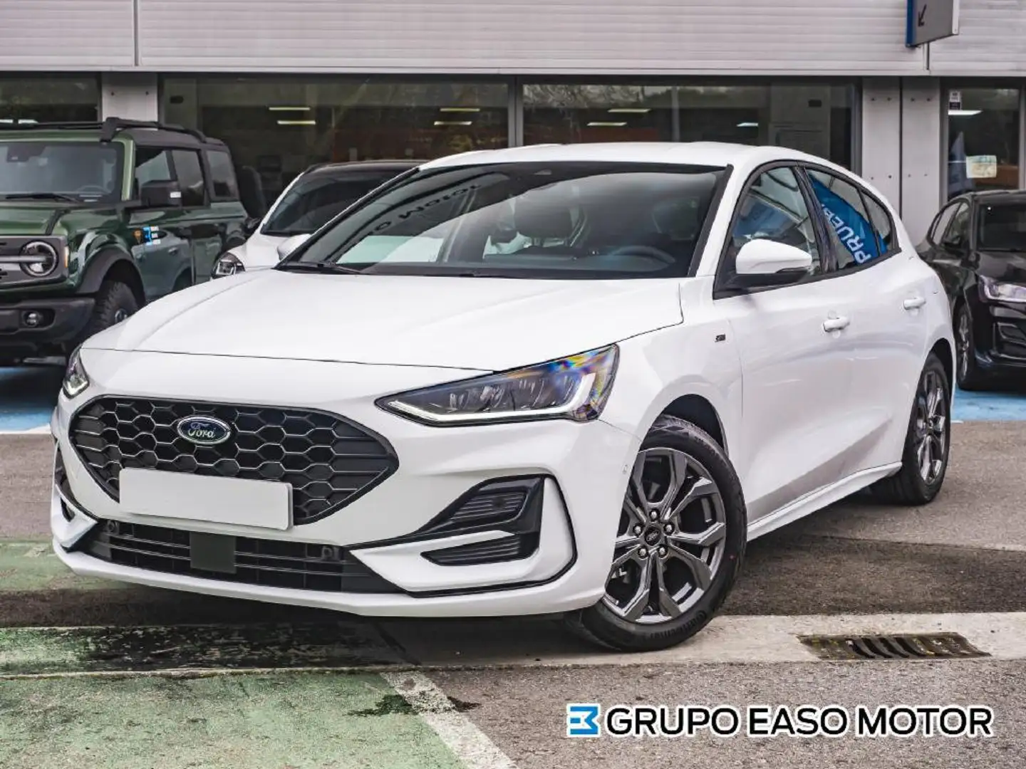 Ford Focus 1.0 Ecoboost MHEV ST-Line X 125 Blanc - 2
