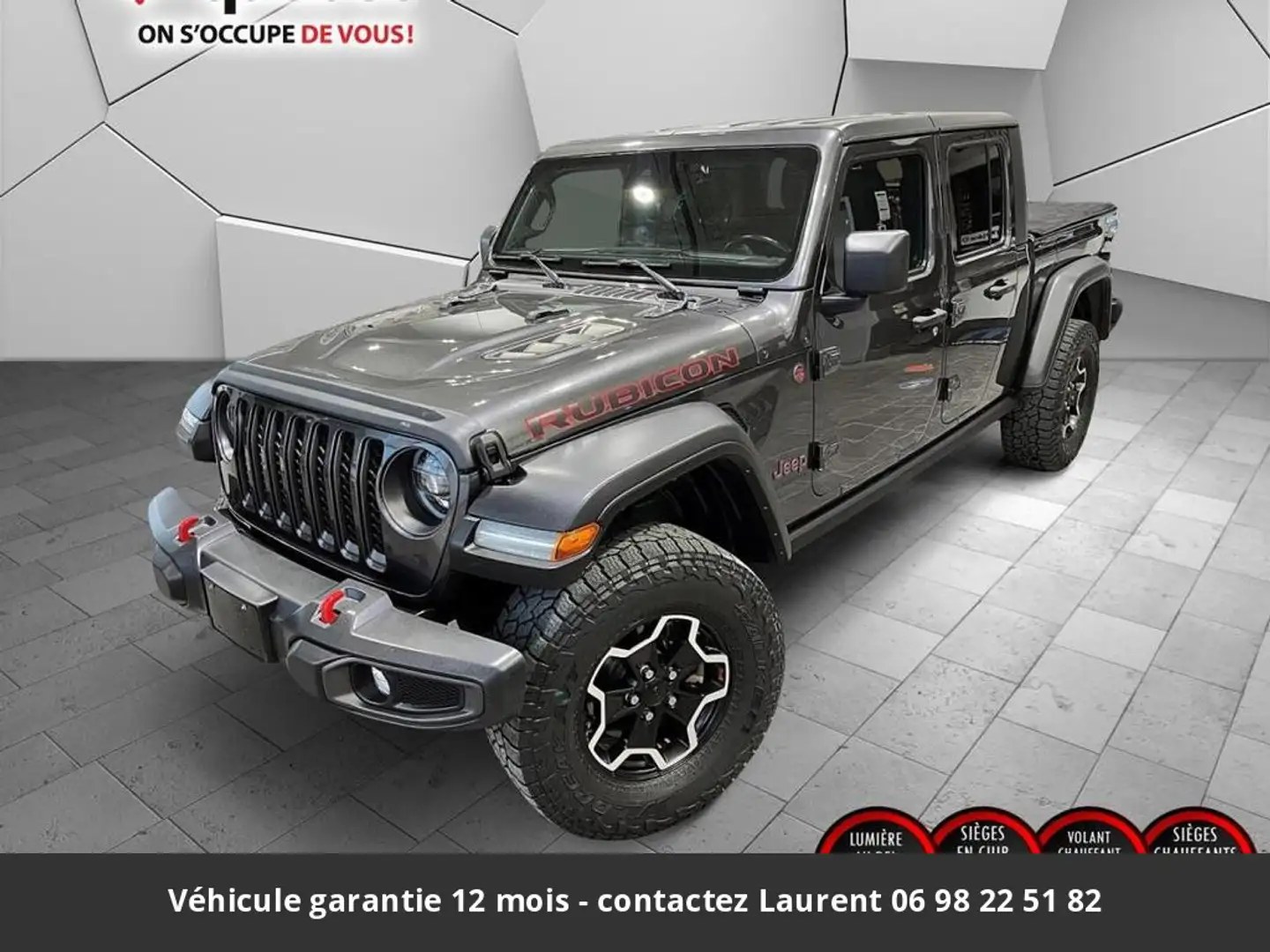 Jeep Gladiator Rubicon 4x4 Tout compris hors homologation 4500e Gris - 1