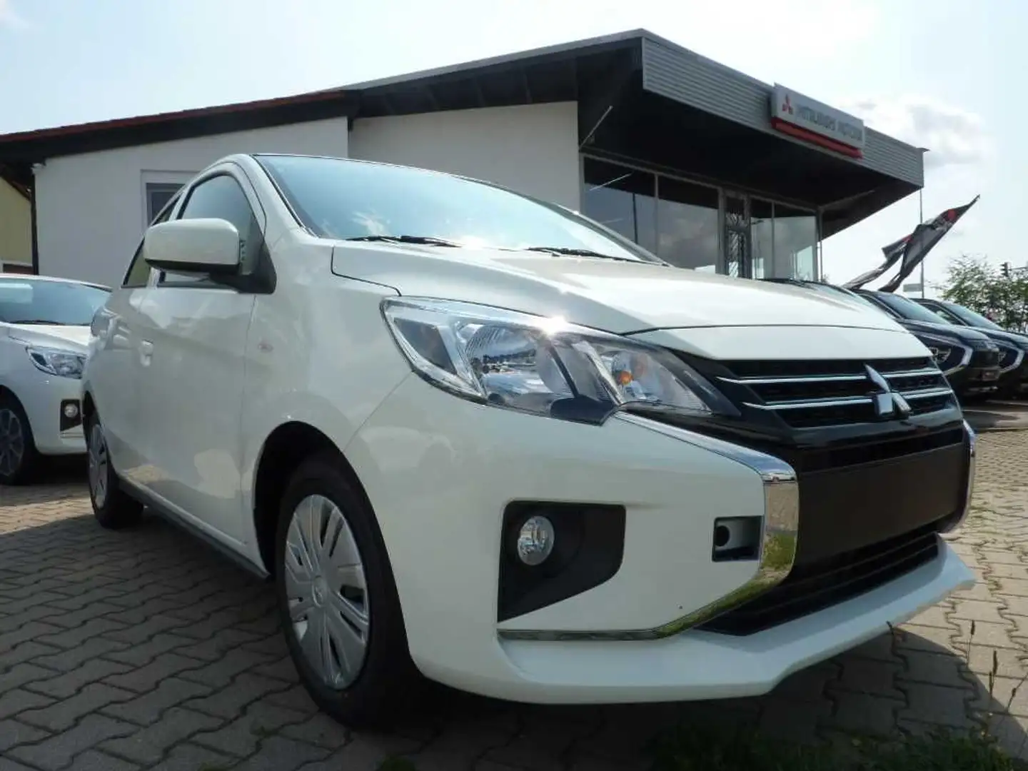 Mitsubishi Space Star 1.2 Select Klima,Bluetooth,DAB sofort Weiß - 1