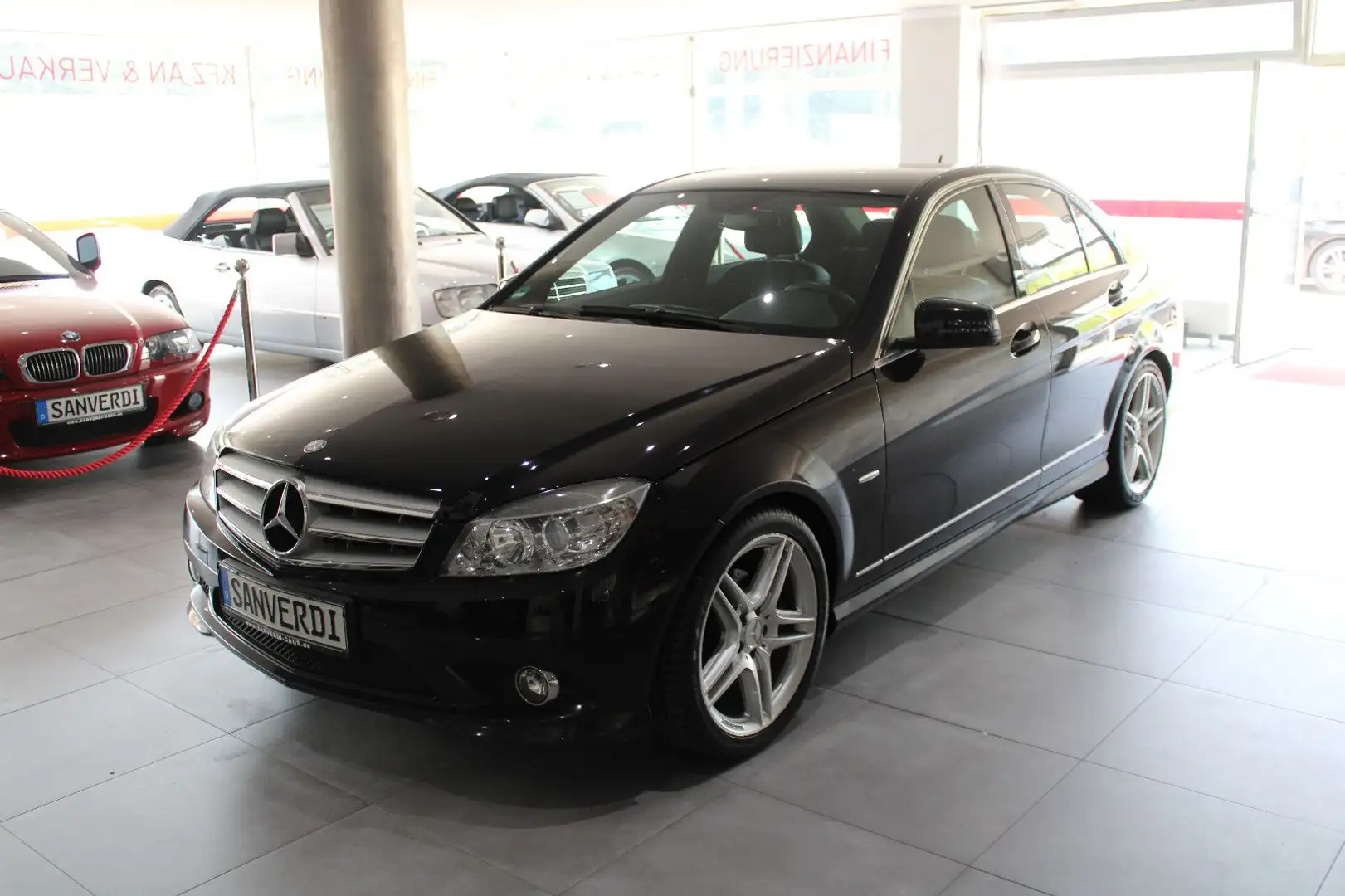 Mercedes-Benz C 200 KOMPRESSOR AMG-SPORTPAKET AVANTGARDE EURO4 Schwarz - 1
