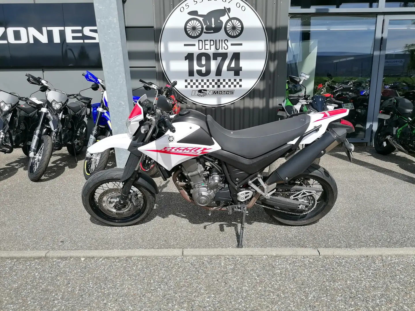 Yamaha XT 660 Blanc - 2