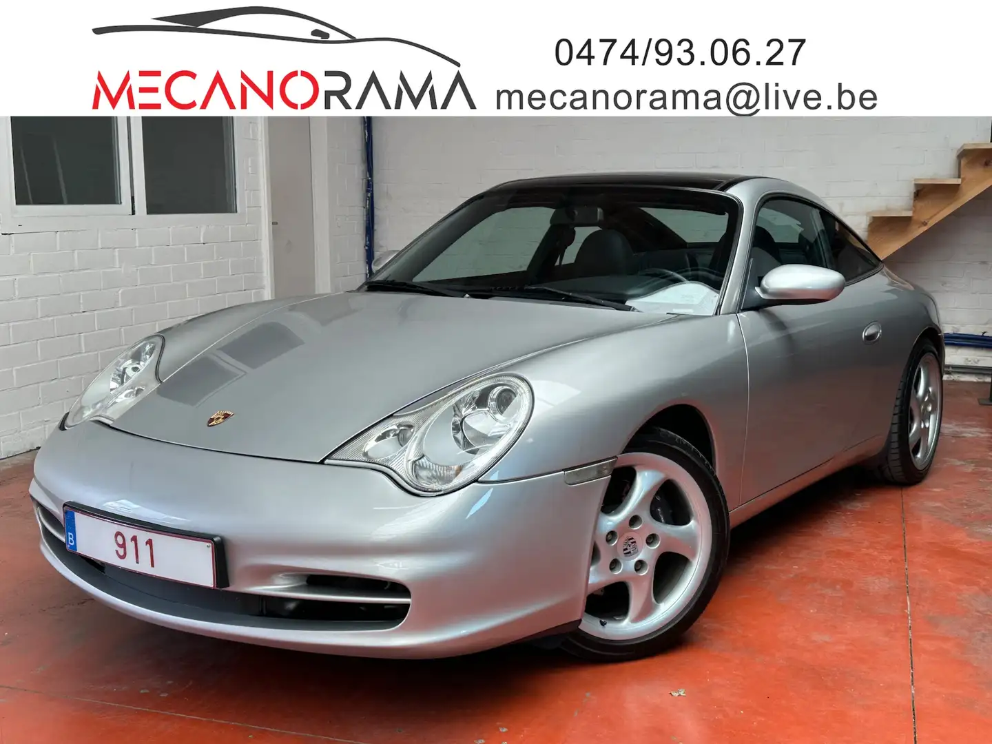 Porsche 996 TARGA - 3.6 - History -Collector Argent - 1