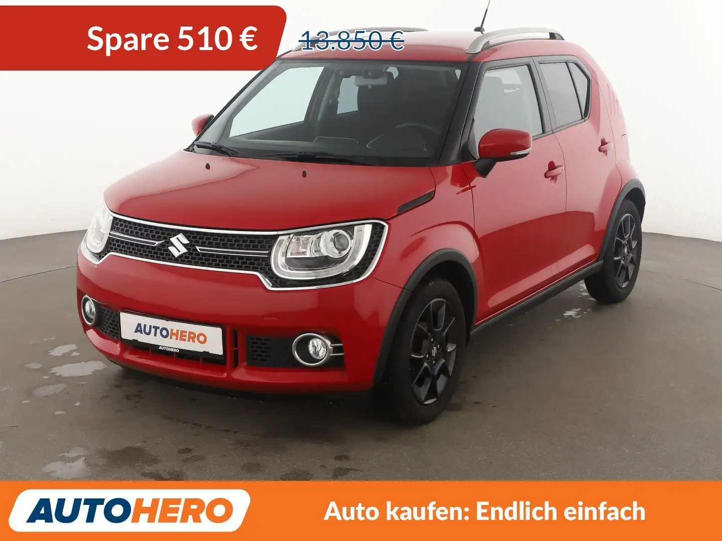 Suzuki Ignis 1.2 DualJet Comfort +*NAVI*TEMPO*SHZ*ALU* Rot - 1