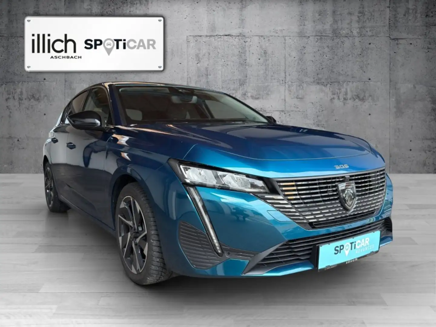 Peugeot 308 ALLURE BHDi 130EAT8 Blauw - 1
