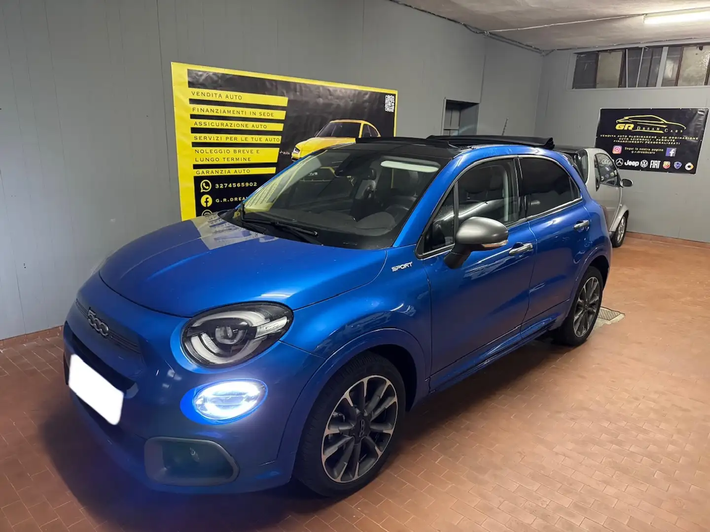 Fiat 500X 1.5 t4 hybrid Sport 130cv dct dolcevita Bleu - 2