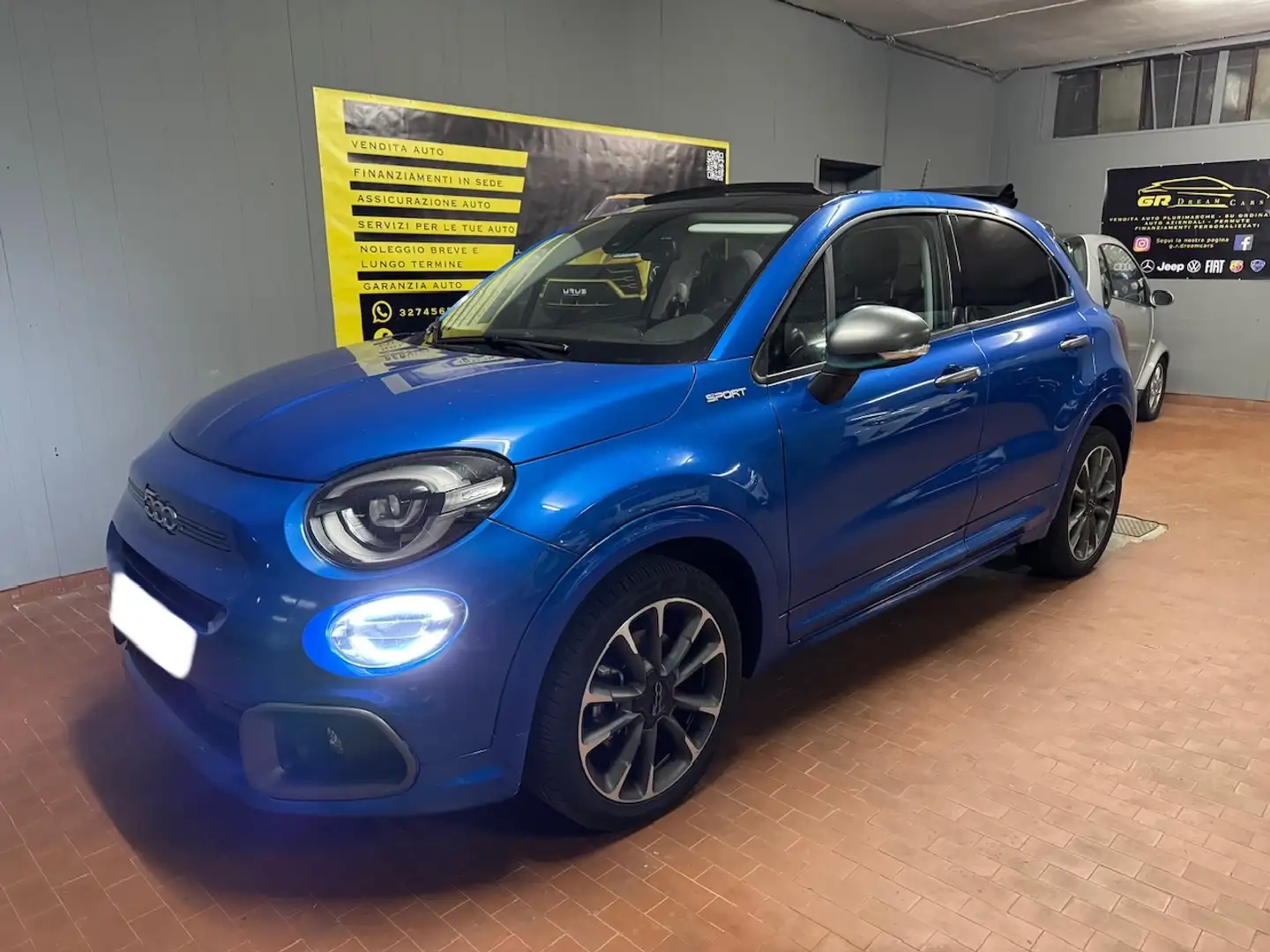 Fiat 500X 1.5 t4 hybrid Sport 130cv dct dolcevita Bleu - 1