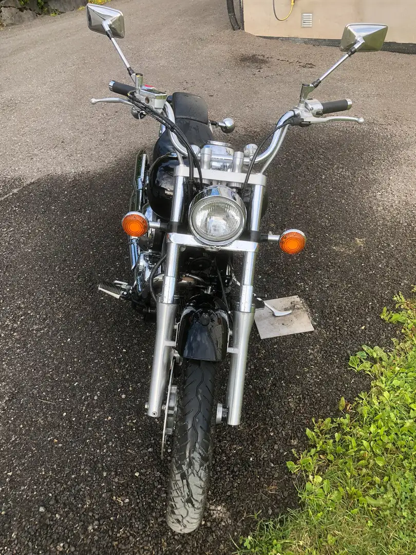 Yamaha XVS 650 Zwart - 2