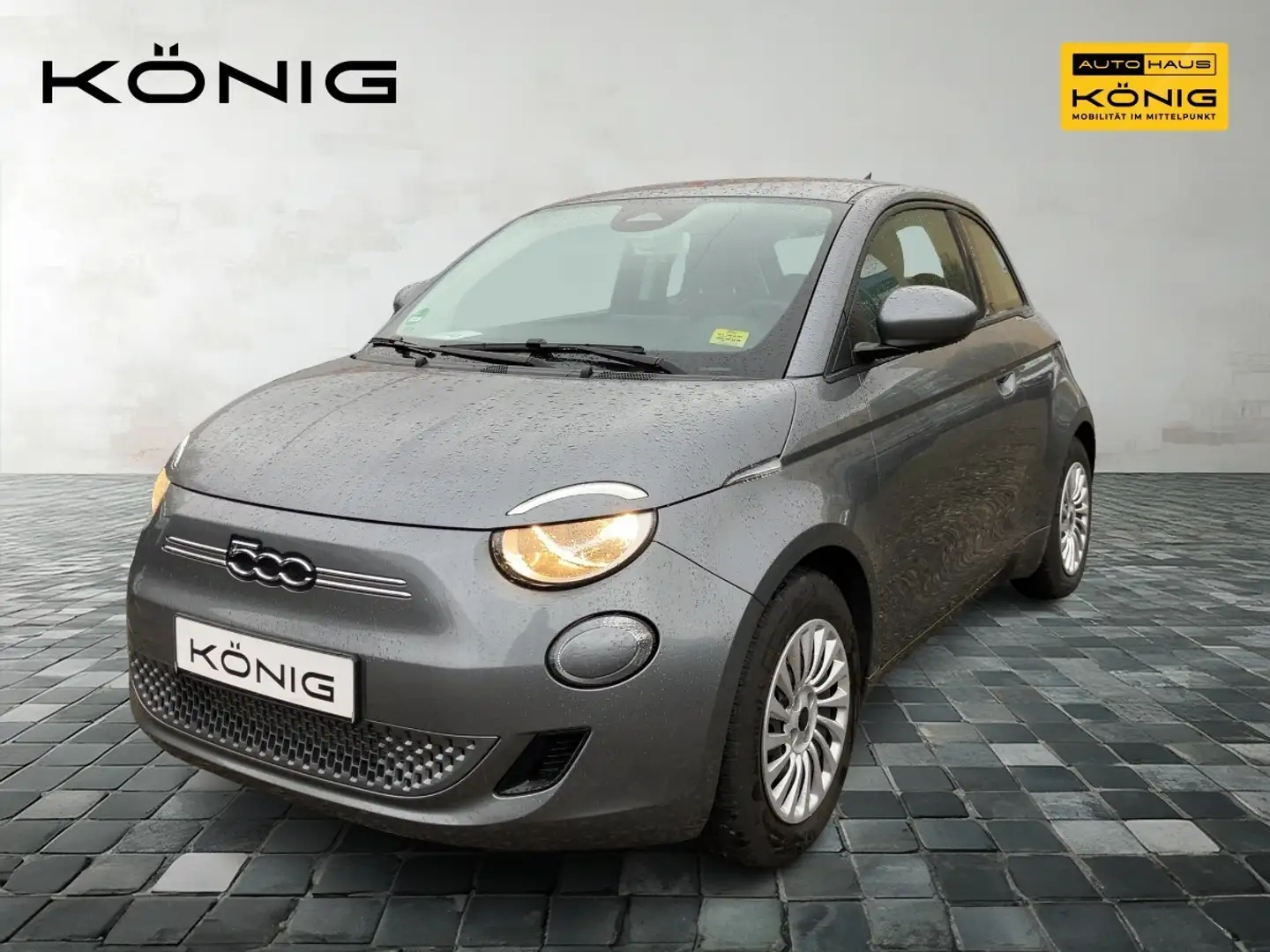 Fiat 500e 3+1 MY23 118PS 42kWh KLIMA*CARPLAY*TEMPOMAT Grau - 1