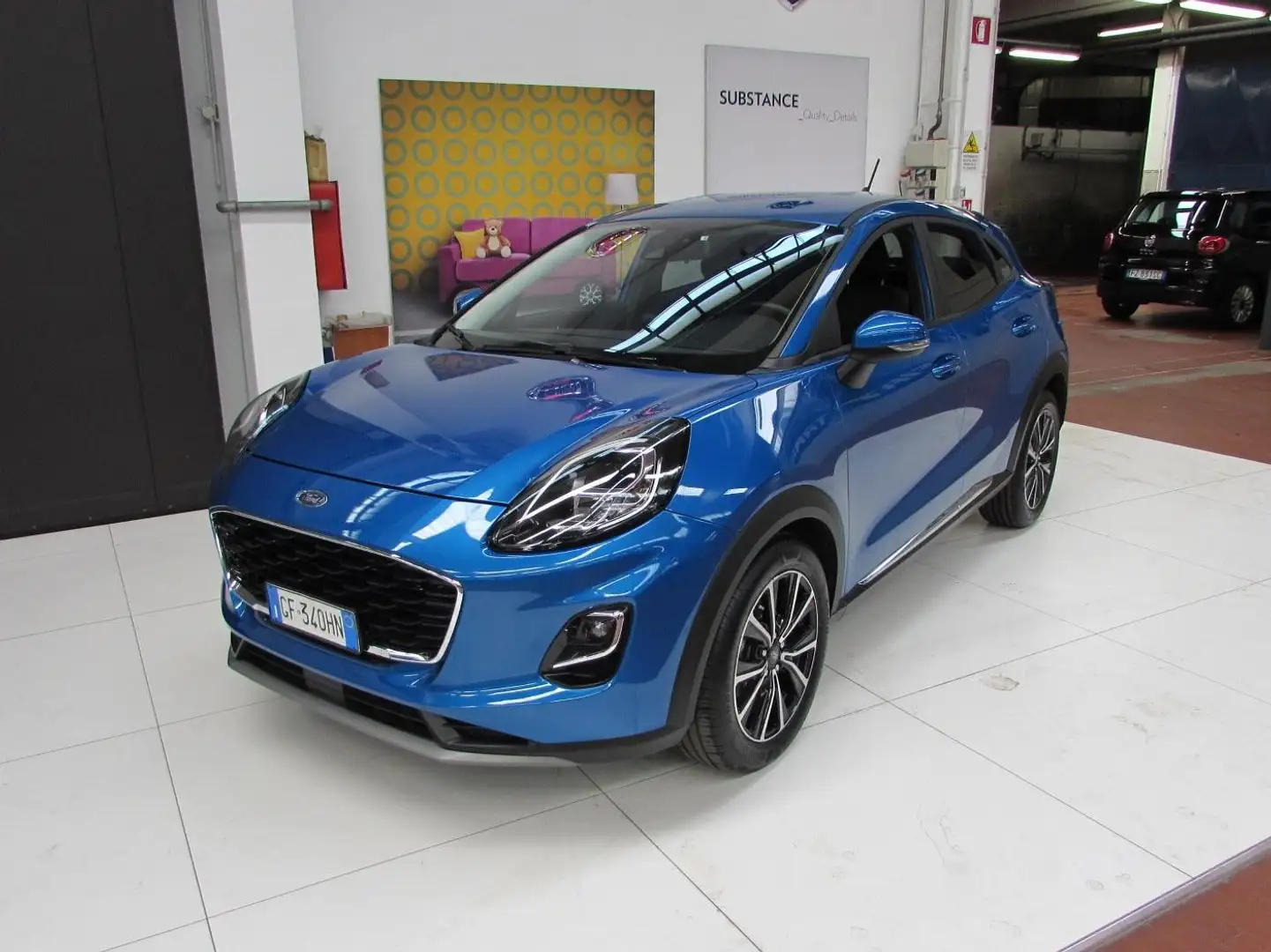 Ford Puma 1.0 EcoBoost Hybrid 125 CV S&S Titanium Blu/Azzurro - 1