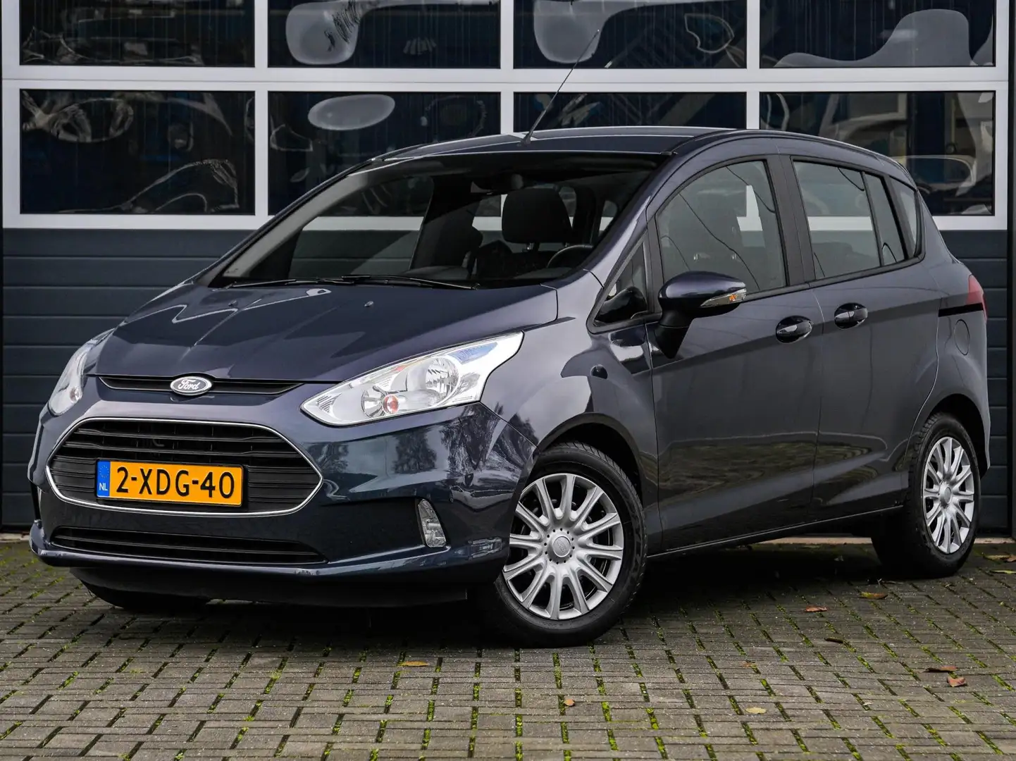 Ford B-Max 1.0 EcoBoost Style | 36 Dkm! | Navi | Airco | Elek Gris - 1