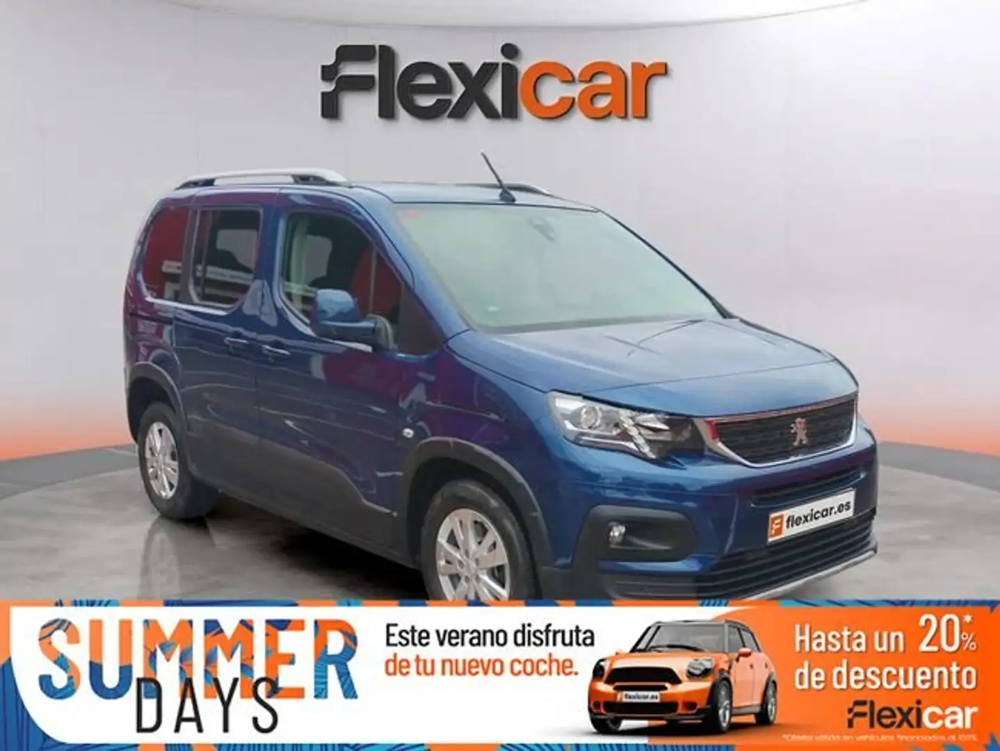 Peugeot Rifter Access+Long+BlueHDi+73kW Azul - 1