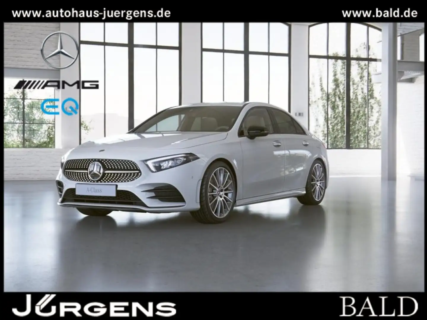 Mercedes-Benz A 220 4M Limo AMG/Wide/LED/AHK/Burm/Memory/Night Blanc - 2