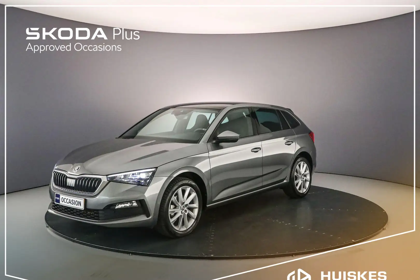 Skoda Scala Sport Business 1.0 TSI 110pk Panoramadak, Achterui Gris - 1