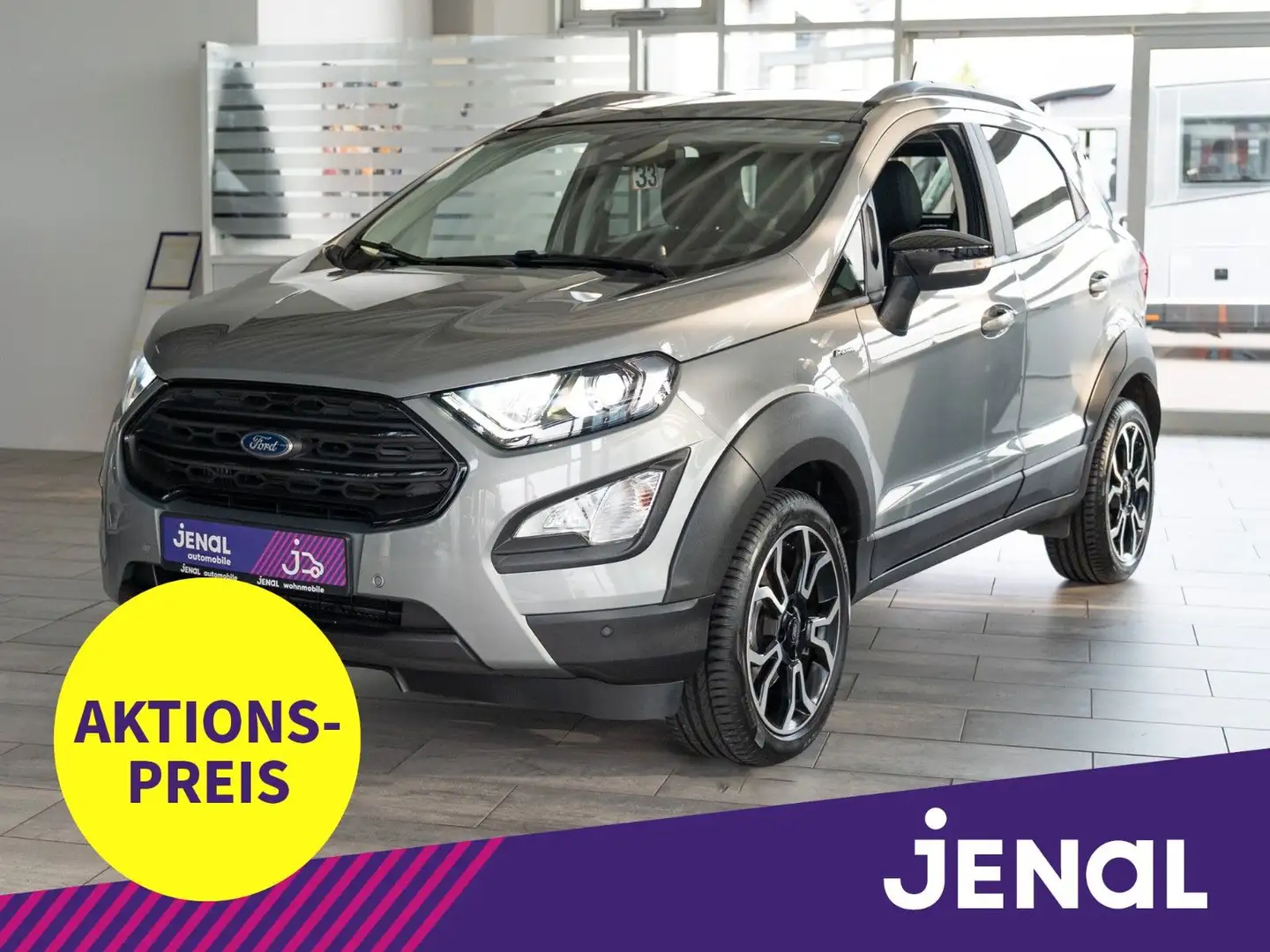 Ford EcoSport Active WINTER-P./NAVI/KAMERA/DAB Silber - 1