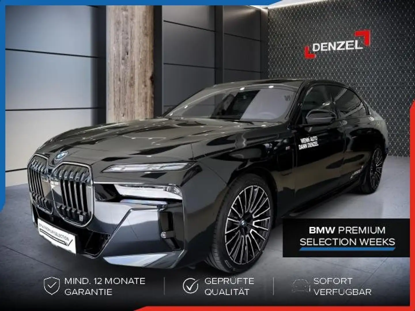 BMW 750 e xDrive Limousine G70 XB1 Schwarz - 1
