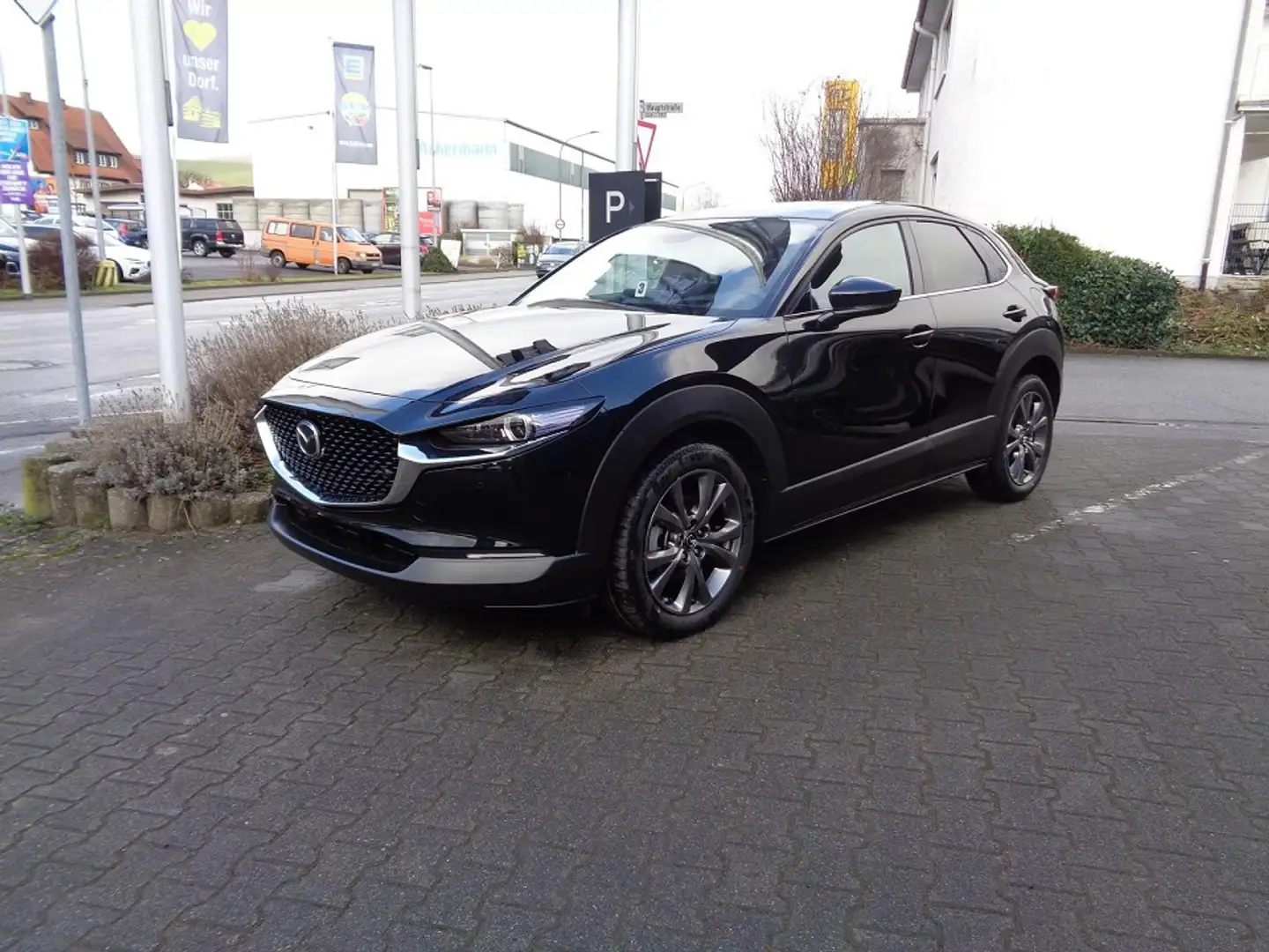 Mazda CX-30 2.0L e-SKYACTIV X 186ps 6AT FWD Exclusive-line SUN Negro - 2