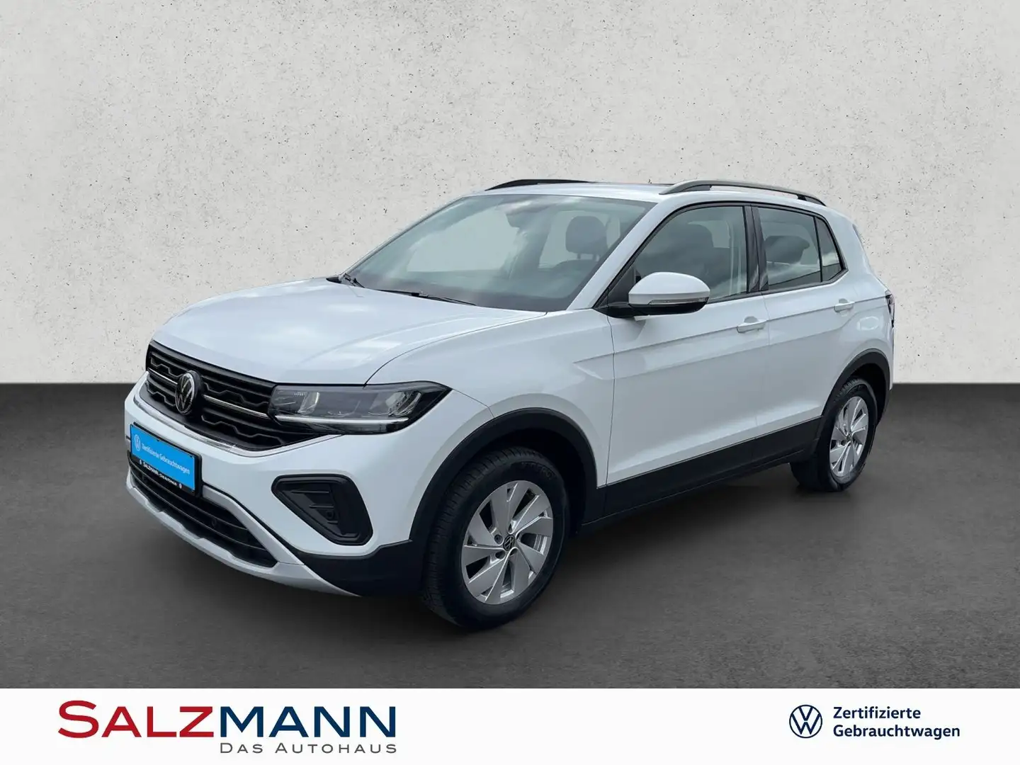 Volkswagen T-Cross 1.0 TSI Navi, LED, Kamera, ACC KLIMA ALU Weiß - 1