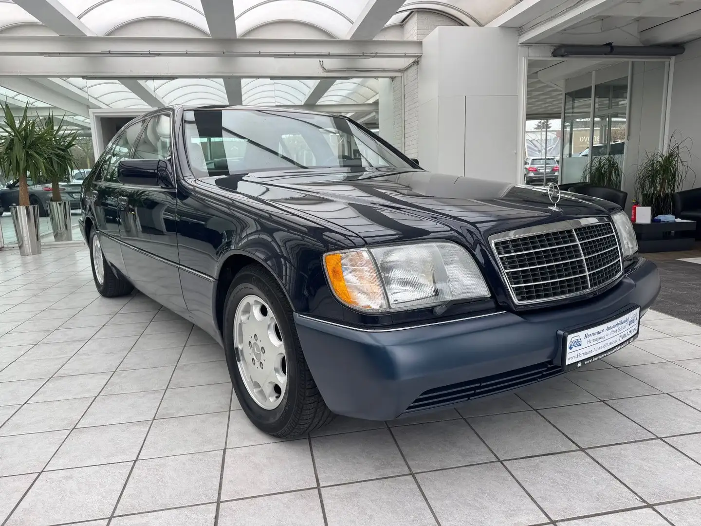 Mercedes-Benz S 420 Erste Hand,Erster Lack,Scheckheftgepflegt Azul - 2