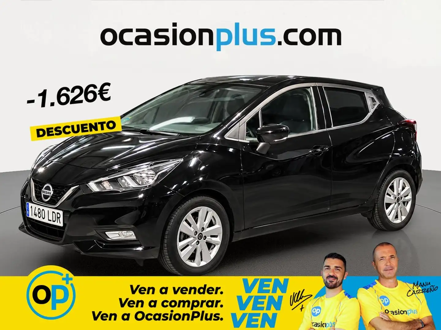 Nissan Micra IG-T N-Connecta CVT 100 Negro - 1
